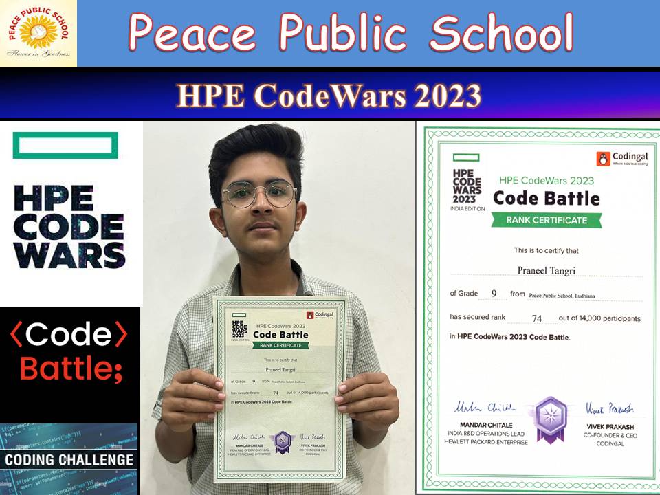 HPE CodeWars 2023!!!